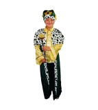 Costum carnaval Regele Verde pentru copii, mărimea 110/120 (5-6 ani)