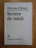 Mariana Filimon - Scriere de mana, Poezie, Editura Eminescu, 1983