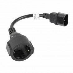 Power Cord Lanberg Black