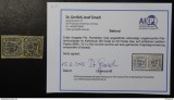 Romania LP 13 b * , Principatele unite II , marca orizontala/verticala , Expertizat