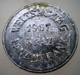 1.084 AUSTRIA JETON 20 KREUZER MONETARIA GRAZ 1967 WELTSPARTAG