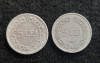 Republica Populara Romana Lot x 2 monede 5 Lei 1949 si 5 Lei 1950 moneda alumini