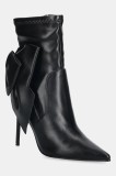 Steve Madden botine Saline culoarea negru, cu toc cui, 11004781