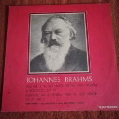 Brahms - Maria Fotino, Ion Voicu, Ion Fotino-Electrecord ‎-ECE 0632 vinil vinyl