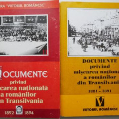 Documente privind miscarea nationala a romanilor din Transilvania (2 volume)