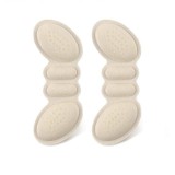 Cumpara ieftin Talonete Ortopedice Bumbac/Spuma Calcai, Bej, 2 Buc - Confort si Amortizare Socuri, Reduc Frecarea, Ideal Tendinita, Pinteni