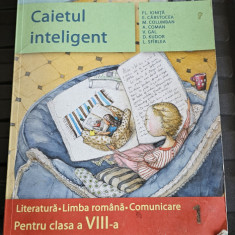 LITERATURA LIMBA ROMANA COMUNICARE CLASA A VIII A CAIETUL INTELIGENT IONITA GAL