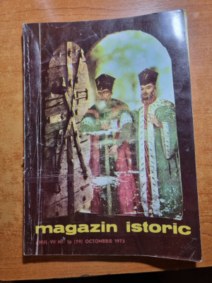 revista magazin istoric octombrie 1973 foto