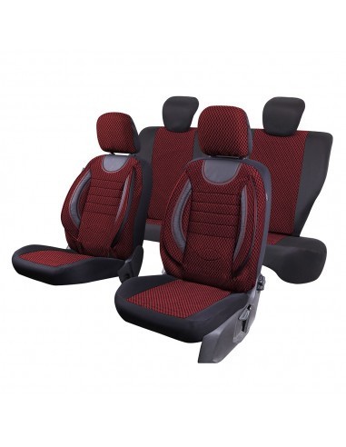 Set Huse Scaun City Rosu Rosu