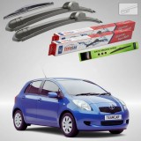 Cumpara ieftin Ștergătoare Toyota Yaris P9 Hatchback 2005-2011 | Set Față și Spate Flat &ndash; TeamCar&reg;