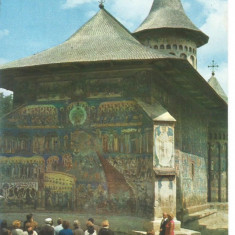 @carte postala- SUCEAVA-Biserica Voronet