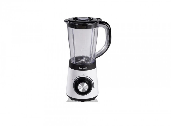 Blender GORENJE B501LBW, 1.5l, 500W, 2 trepte viteza, Alb-Negru