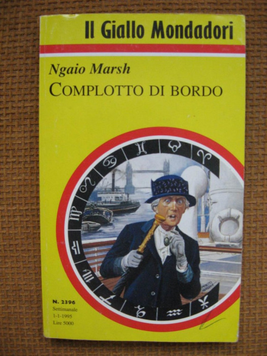 Ngaio Marsh - Complotto di bordo (in limba italiana)