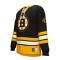 Boston Bruins hanorac de bărbați Heritage Lace-Up Crew Vintage Logo - XL