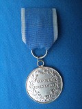 MEDALIA SERVICIUL CREDINCIOS CLASA II ARGINTATA ANII 30-REGALISTA