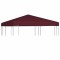 vidaXL Acoperiș pentru pavilion, 310 g/m&sup2;, roșu bordo, 3 x 3 m 46620