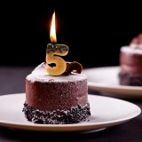 Lumanare pentru tort - cifra 5 Best CarHome