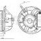 Ventilator, habitaclu SEAT ALTEA XL (5P5, 5P8) (2006 - 2016) TYC 537-0005