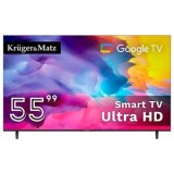 Google smart tv 5.0 55inch 141cm ultrahd 4k kruger&amp;matz