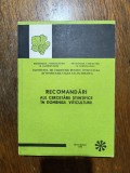 Recomandari ale cercetarii stiintifice in domeniul agriculturii / R7P2F, Alta editura