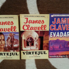 VARTEJUL/EVADAREA-JAMES CLAVELL (3 VOL)