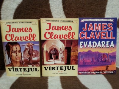 VARTEJUL/EVADAREA-JAMES CLAVELL (3 VOL) foto