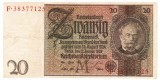 Germania 20 Reichsmark 1929 P-181a Seria 38377125