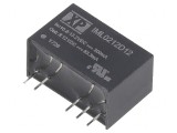 Convertor DC/DC 2W 12V/12V Negativ