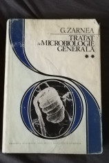 TRATAT DE MICROBIOLOGIE GENERALA ( volumul 2 ) - G. ZARNEA foto