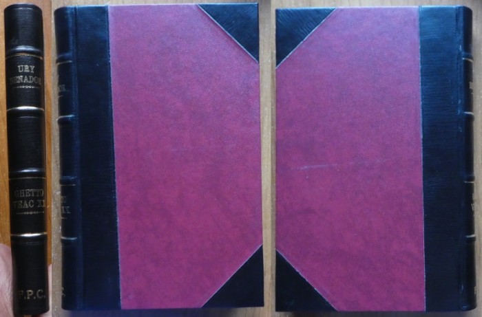 Ury Benador, Ghetto veac XX, editura Alcalay, 1934, editia 1