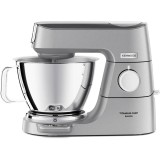 Robot de bucatarie KENWOOD Titanium Chef Baker KVC85.594SI, 1200 W, 2 vase 5l/3.5 l, 10 trepte viteza, cantar integrat, ecran LCD, blender, masina toc