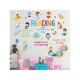 Cumpara ieftin Sticker Perete Autocolant Lumea scolarilor 30x 60 - 60243