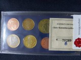 Euro set - Olanda 1999-2001 , 8 monede UNC, Europa