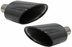 Ornamente Evacuare Audi A4 B9 (2016-2019) A5 F5 (2017-2019) Negru Performance AutoTuning