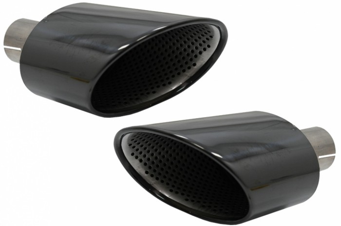 Ornamente Evacuare Audi A4 B9 (2016-2019) A5 F5 (2017-2019) Negru Performance AutoTuning