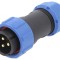 Conector Circular 3 PIN 3A IP67 500V pe Cablu