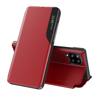 Husa pentru Samsung Galaxy A12 Nacho A127 / A12 A125, Techsuit, eFold, Rosie foto