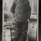 Fotografie pe carton, baiat in uniforma, 1905