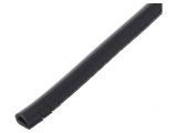 Ecran PVC Negru 9mm - 10m