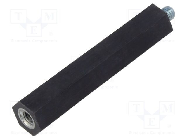 Bucșă izolantă BM GROUP M6 70mm poliester neagră UL94V-0