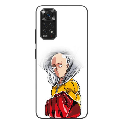 Husa compatibila cu Xiaomi Redmi Note 11 Silicon Gel Tpu Model One Punch Man Saitama foto