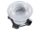 Lentilă LED Rotundă Transparentă 40-48&deg; H 12mm &Oslash; 21.6mm