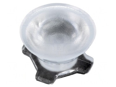 Lentilă LED Rotundă Transparentă 40-48&amp;deg; H 12mm &amp;Oslash; 21.6mm foto