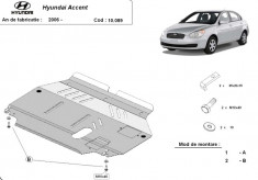 Scut motor metalic Hyundai Accent 2006-2010 foto