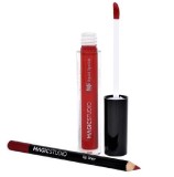 Cumpara ieftin Set Perfect Lips ruj lichid mat si creion contur Nr.3 Rosu