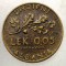 1.883 ALBANIA WWII OCUPATIE ITALIANA 0,05 LEK 1940 R