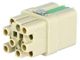 Conector HDC inserturi de contact mamă Han Q PIN 13 12 PE - Conector HDC mamă Han Q PIN 13 12 PE