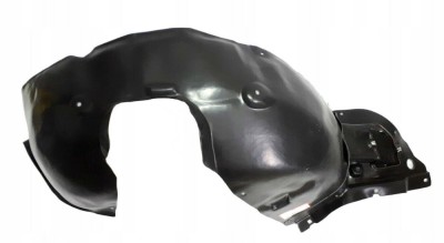 Carenaj roata Peugeot 208, 04.2012-, partea Stanga, Fata, 9802711380, 57B1FL3T POLIETILENA, Model GTI foto