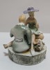 Bibelou portelan - Cuplu la picnic