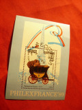 Bloc Cambogia 1989 - Expozitie Philex France , stampilat